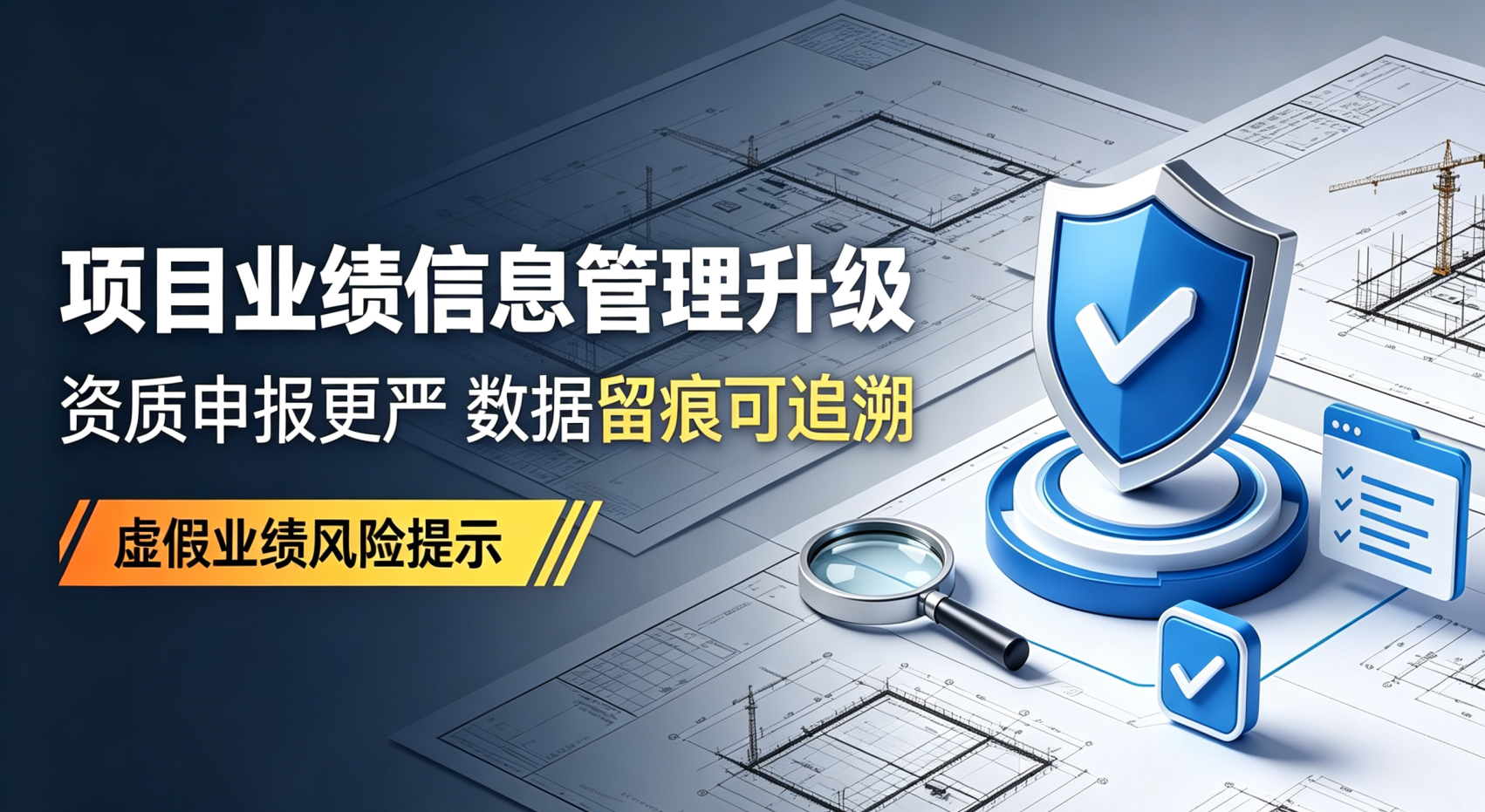 住建部重磅发文！四库一平台业绩新规落地，虚假业绩严查追责，建企务必重视！